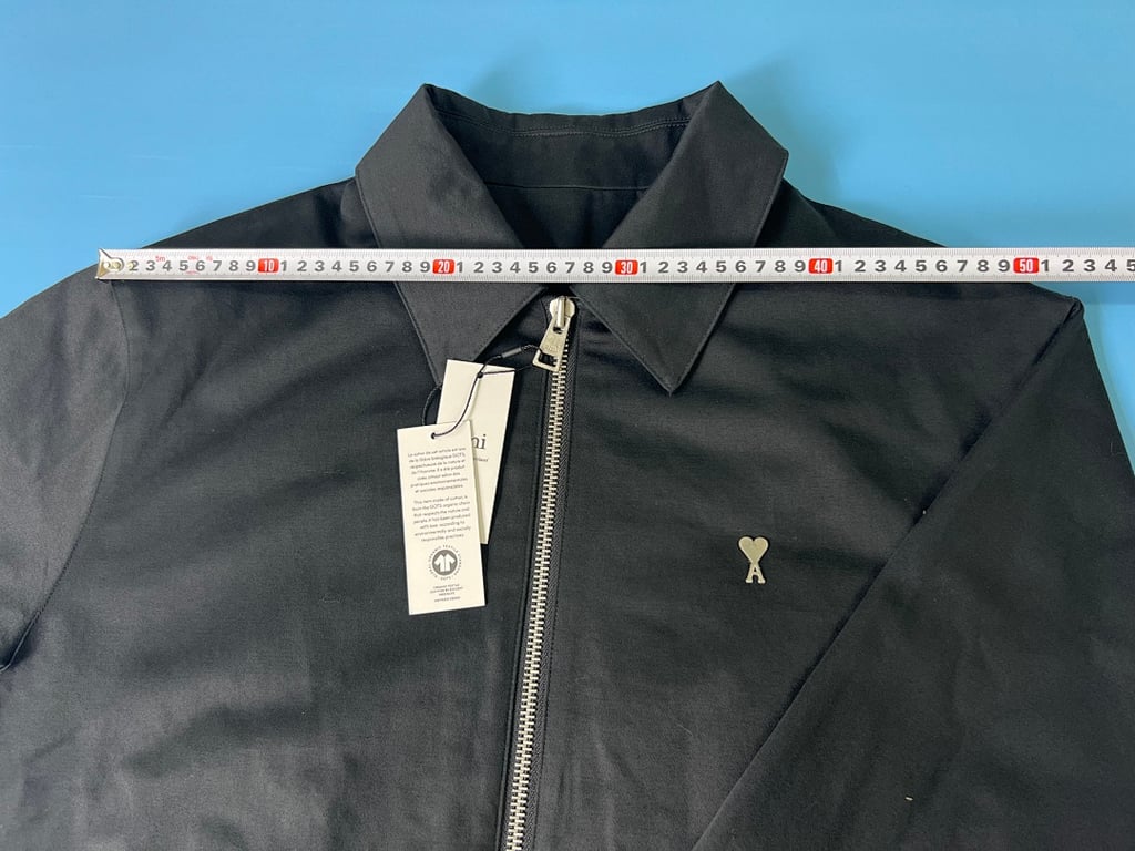 Ami Paris ADC Zipped Jacket Black - 34