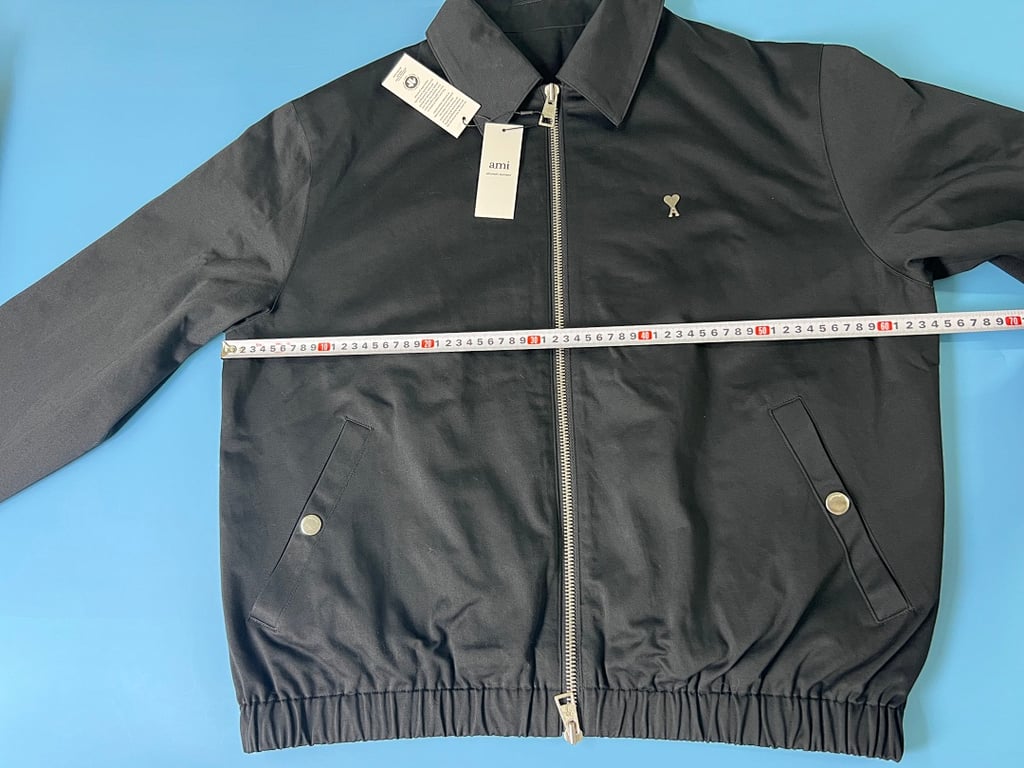 Ami Paris ADC Zipped Jacket Black - 35