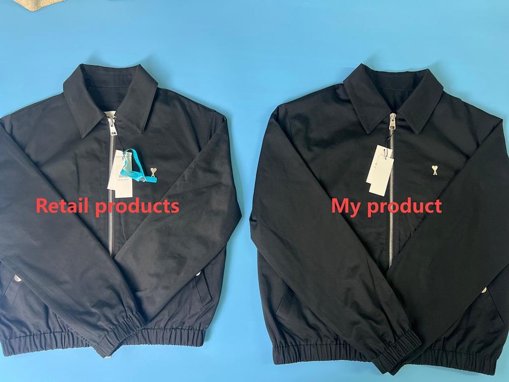 Ami Paris ADC Zipped Jacket Black - 4