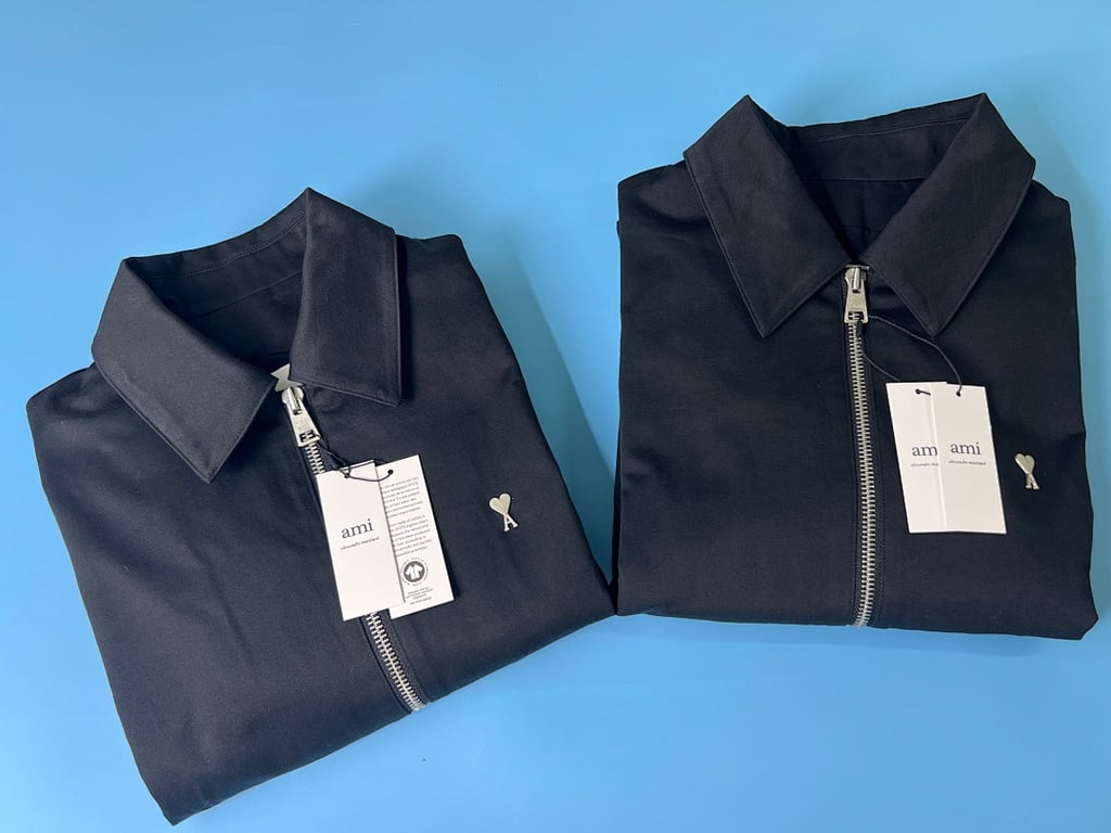 Ami Paris ADC Zipped Jacket Black - 7