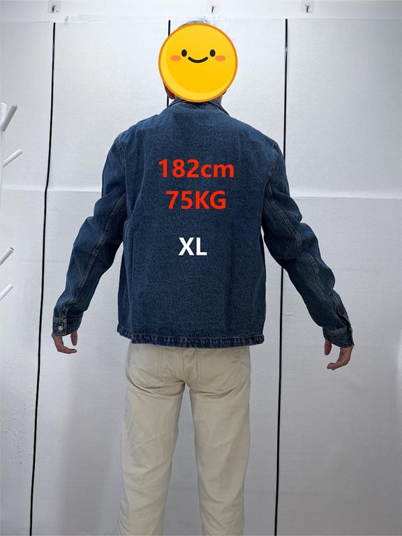 Ami Paris Ami de Coeur Denim Jacket Blue - 8