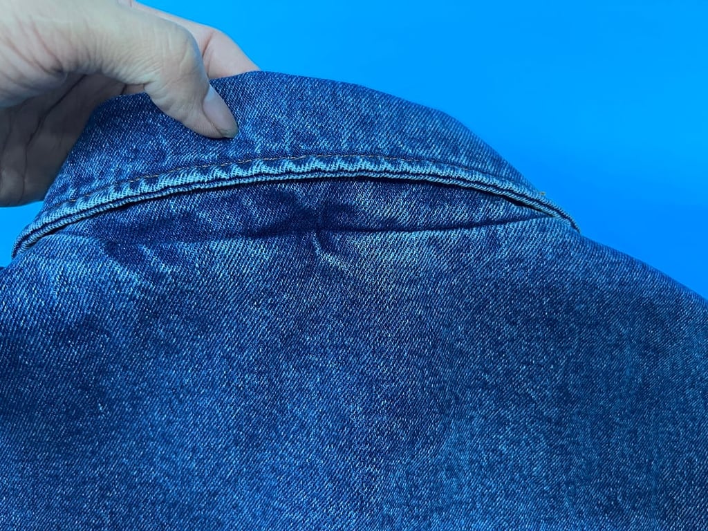 Ami Paris Ami de Coeur Denim Jacket Blue - 24
