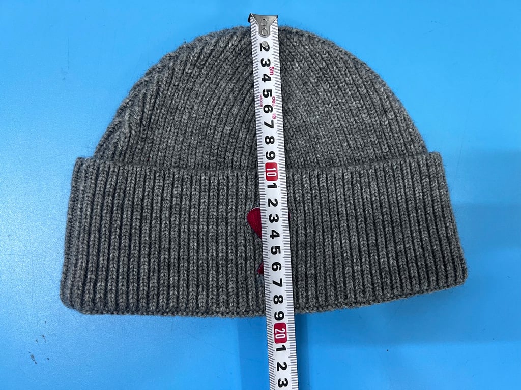 Ami Paris Ami de Coeur Wool Beanie Black - 24