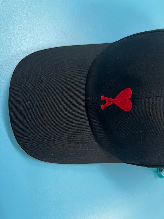Ami Paris Ami de Coeur Baseball Cap Black - 20