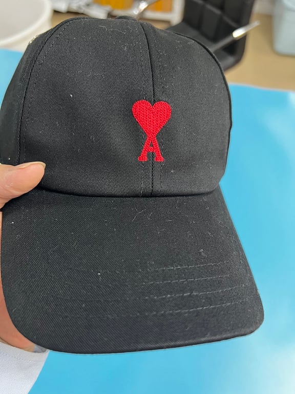 Ami Paris Ami de Coeur Baseball Cap Black - 22