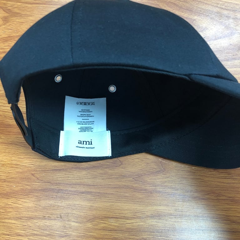 Ami Paris Ami de Coeur Baseball Cap Black - 7