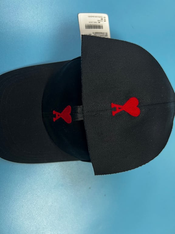 Ami Paris Ami de Coeur Baseball Cap Black - 8