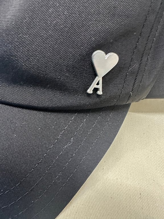 Ami Paris Metal Logo Baseball Cap - 14