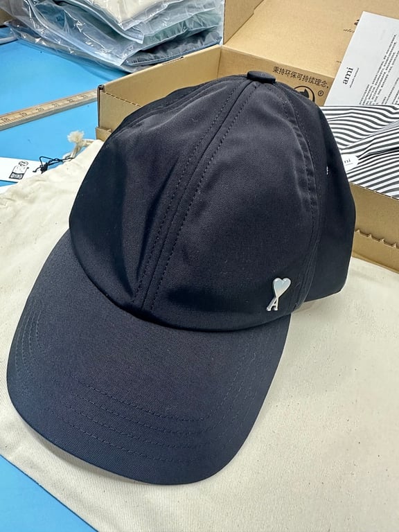 Ami Paris Metal Logo Baseball Cap - 18