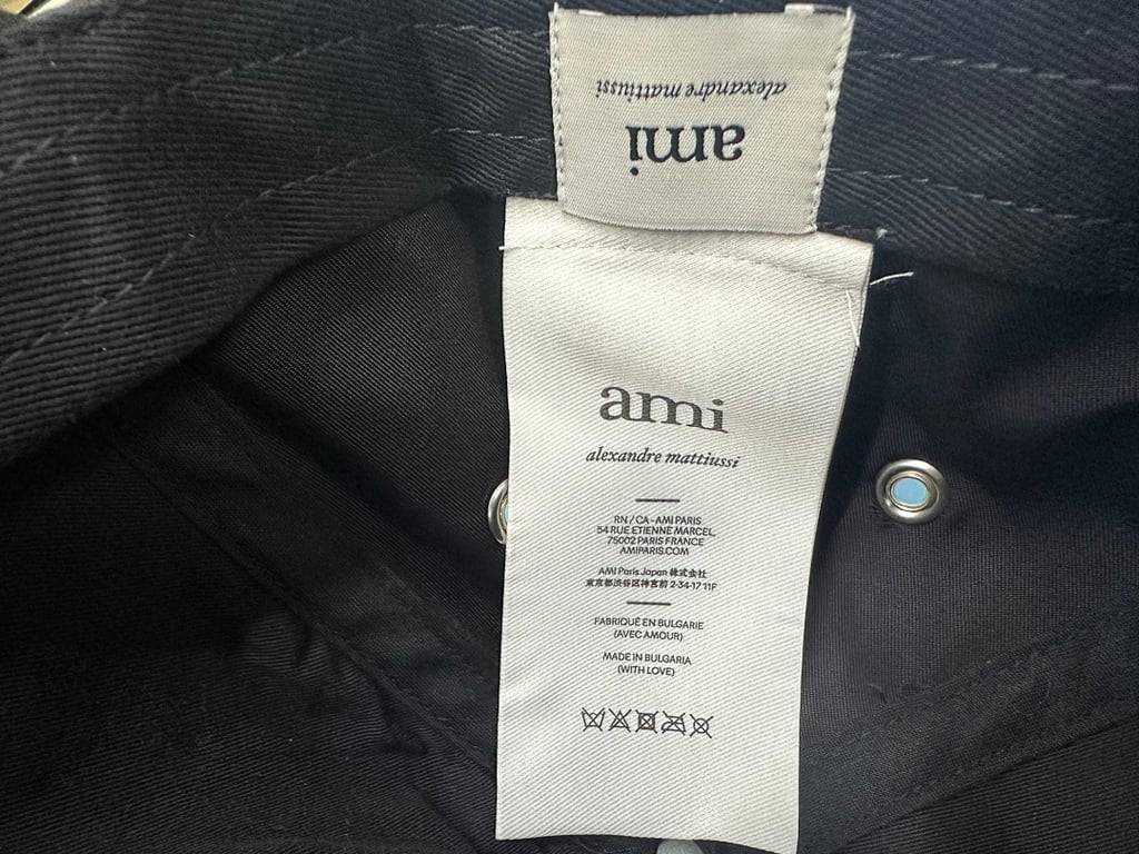 Ami Paris Metal Logo Baseball Cap - 23