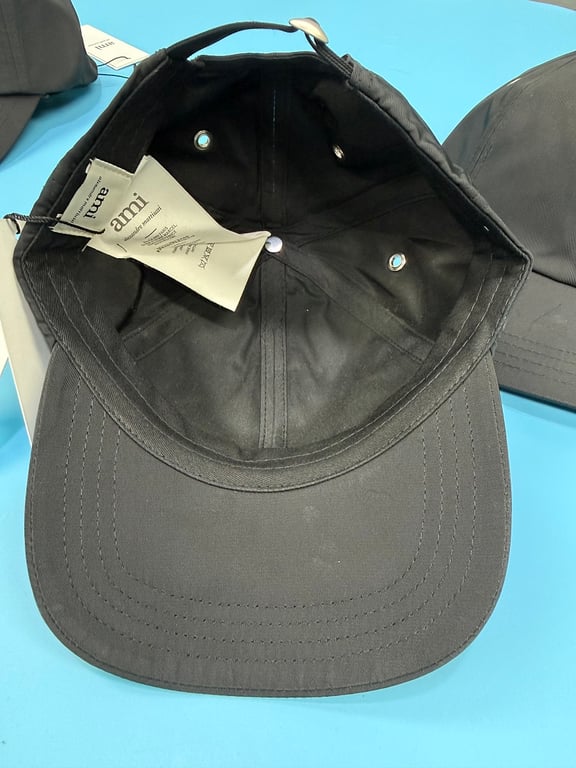 Ami Paris Metal Logo Baseball Cap - 4