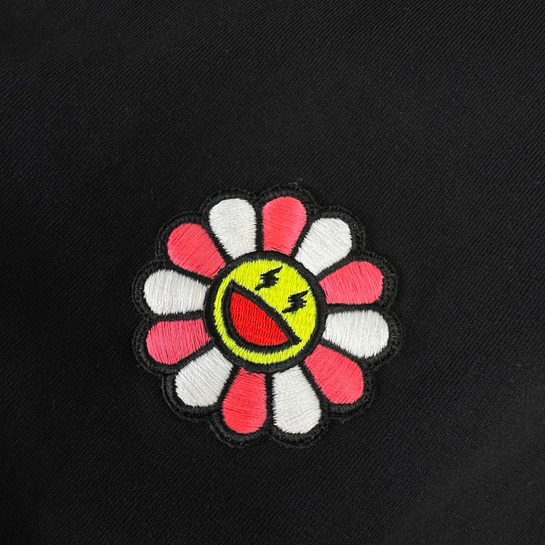 Takashi Murakami Sunflower Embroidered T-Shirt - 9