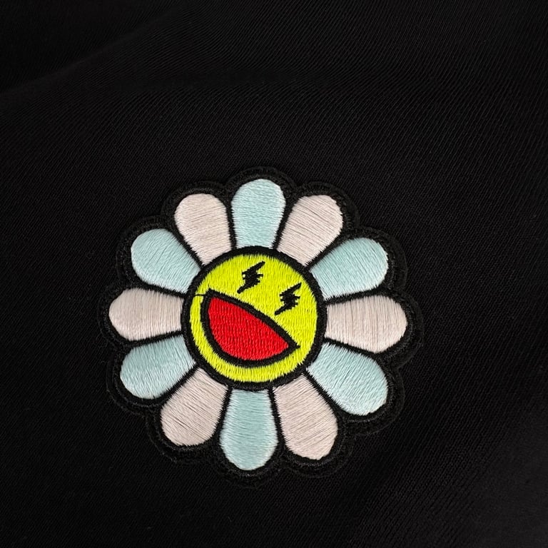 Takashi Murakami Sunflower Embroidered T-Shirt - 11