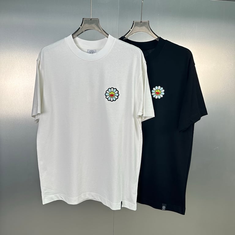 Takashi Murakami Sunflower Embroidered T-Shirt - 14