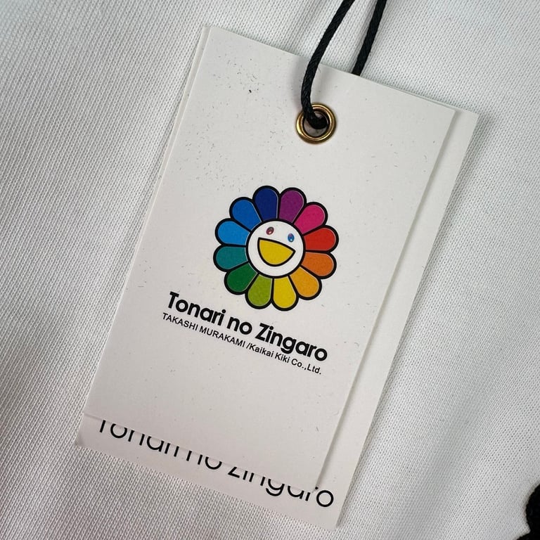 Takashi Murakami Sunflower Embroidered T-Shirt - 5