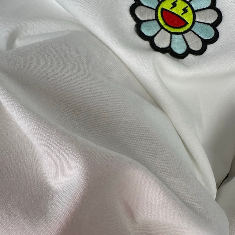 Takashi Murakami Sunflower Embroidered T-Shirt - 9