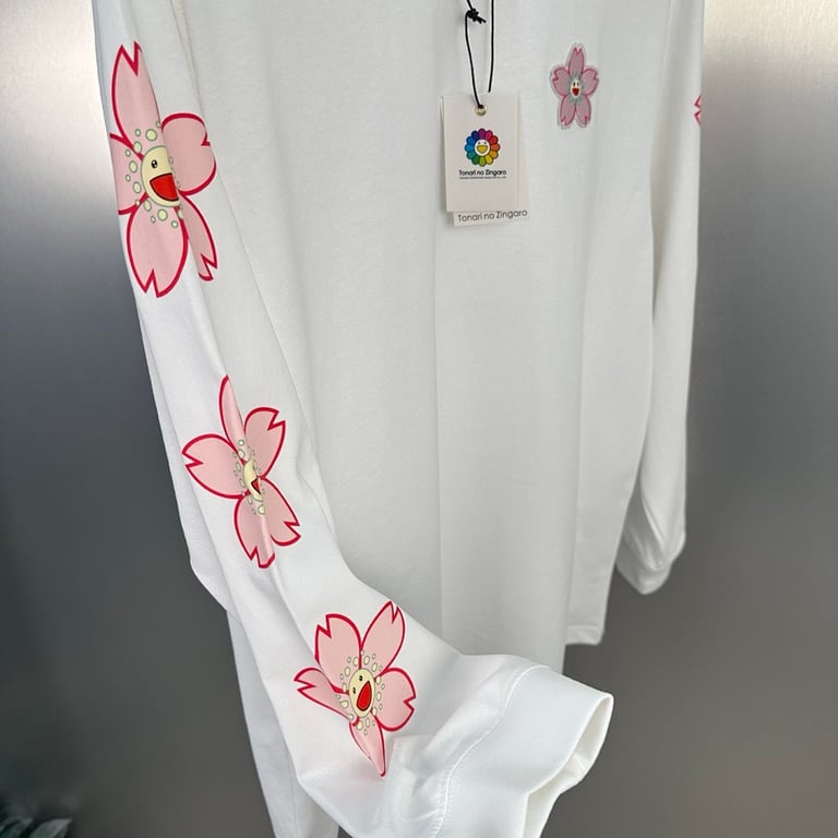 Takashi Murakami x J Balvin Cherry Blossoms Long Sleeve - 15