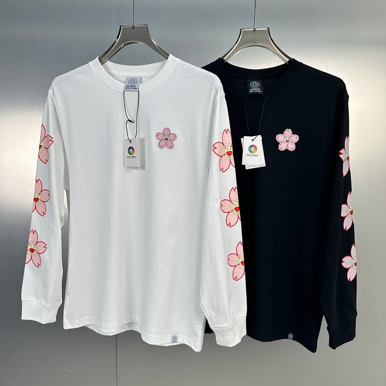 Takashi Murakami x J Balvin Cherry Blossoms Long Sleeve - 24