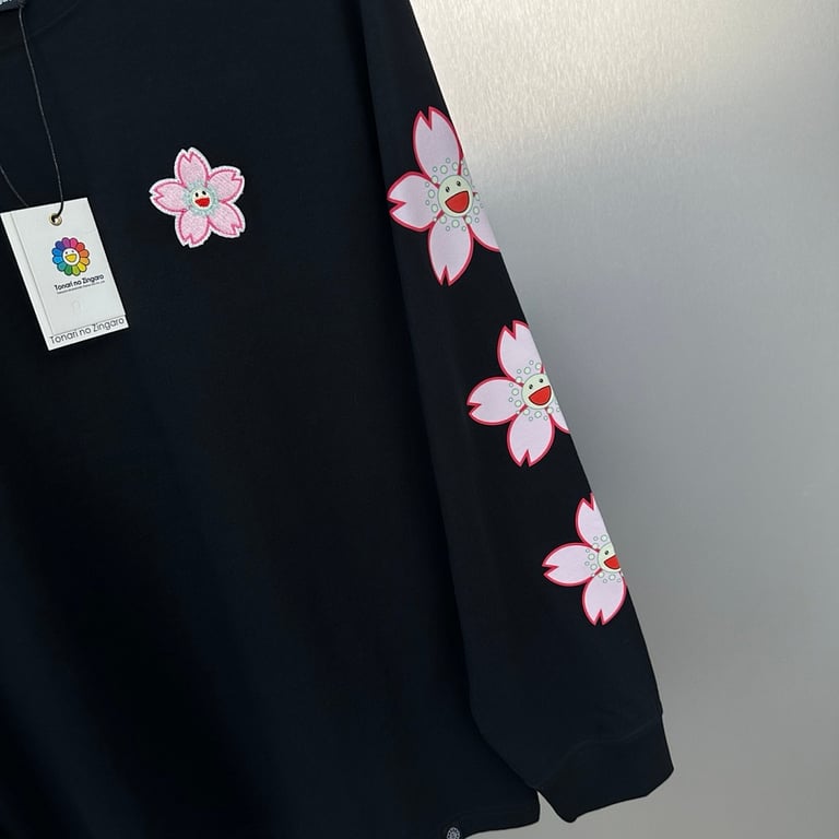 Takashi Murakami x J Balvin Cherry Blossoms Long Sleeve - 7