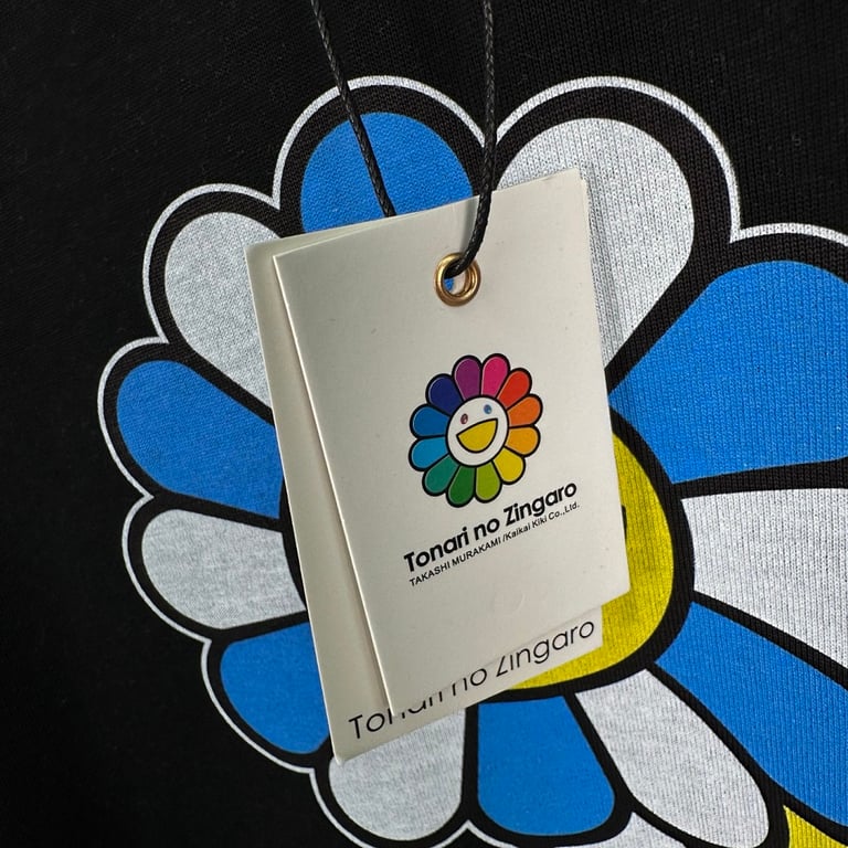 Takashi Murakami x OVO Sunflower T-Shirt Black - 11