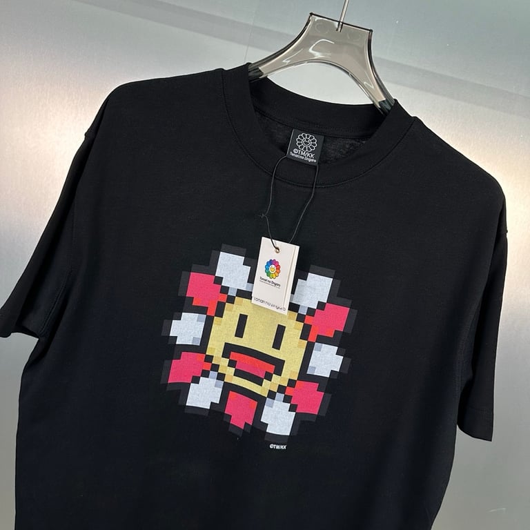 Takashi Murakami Pixel Sunflower T-Shirt - 11