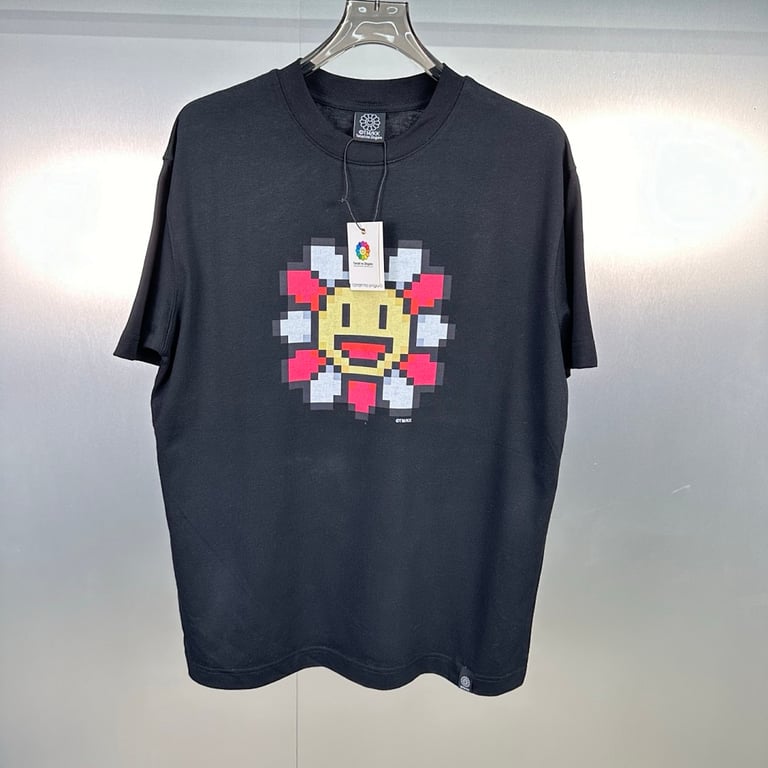 Takashi Murakami Pixel Sunflower T-Shirt - 12