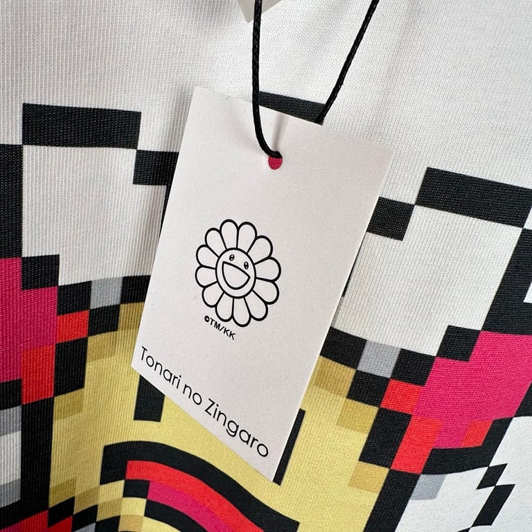 Takashi Murakami Pixel Sunflower T-Shirt - 17