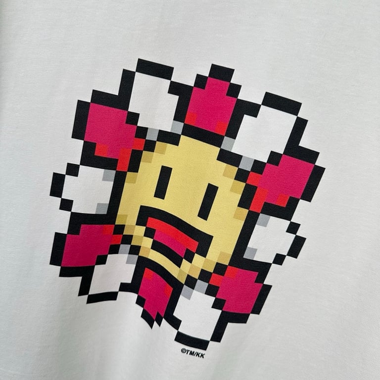 Takashi Murakami Pixel Sunflower T-Shirt - 19