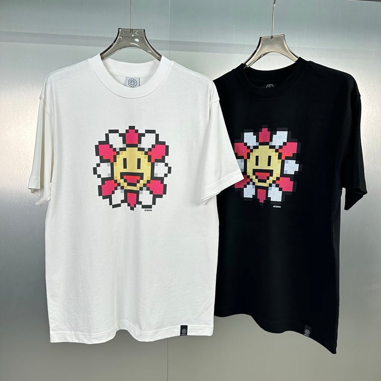 Takashi Murakami Pixel Sunflower T-Shirt - 22