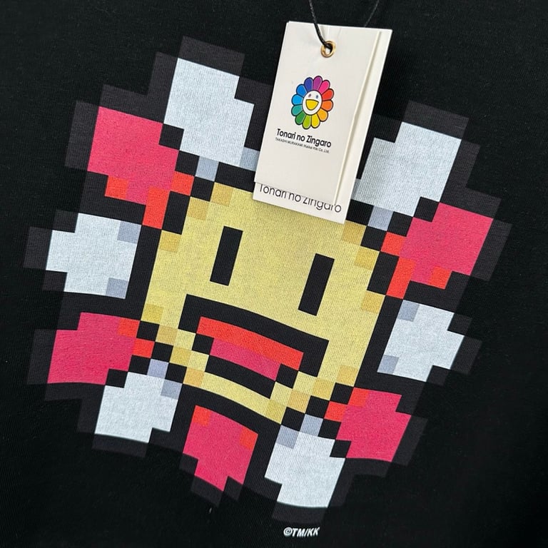 Takashi Murakami Pixel Sunflower T-Shirt - 10