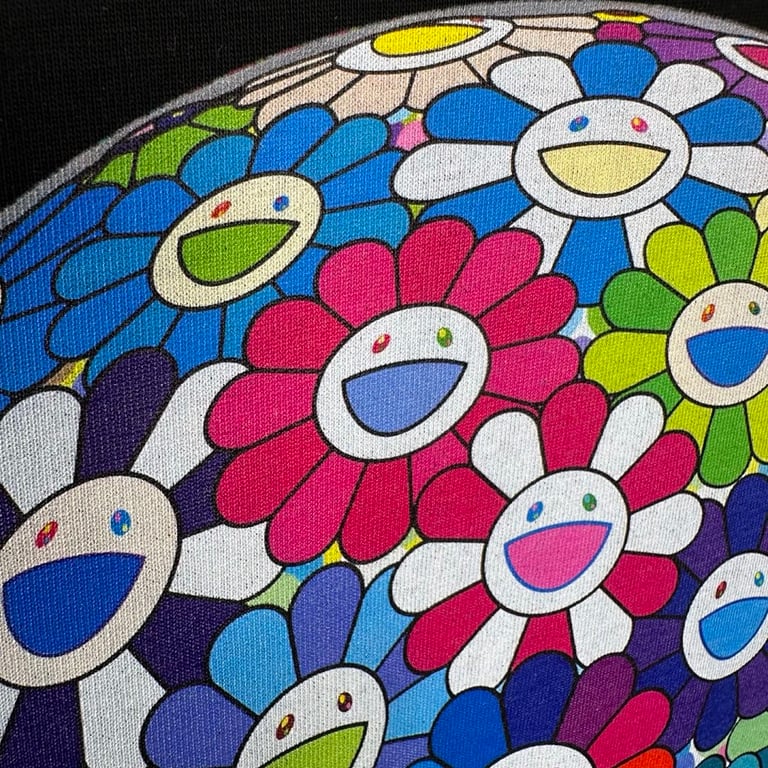 Takashi Murakami Sunflower Ball Graphic T-Shirt - 4