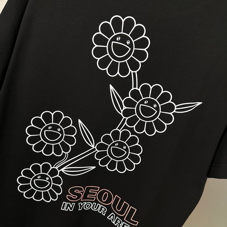 Takashi Murakami x Blackpink Sunflower T-Shirt - 39
