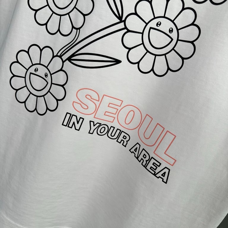 Takashi Murakami x Blackpink Sunflower T-Shirt - 5