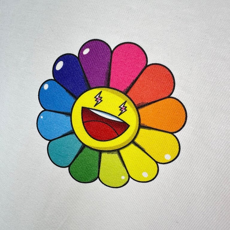 Takashi Murakami Sunflower Graphic Tee - 20
