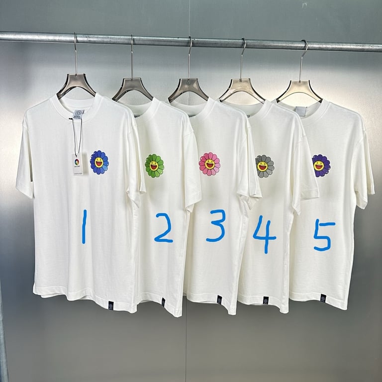 Takashi Murakami Sunflower Graphic Tee - 4