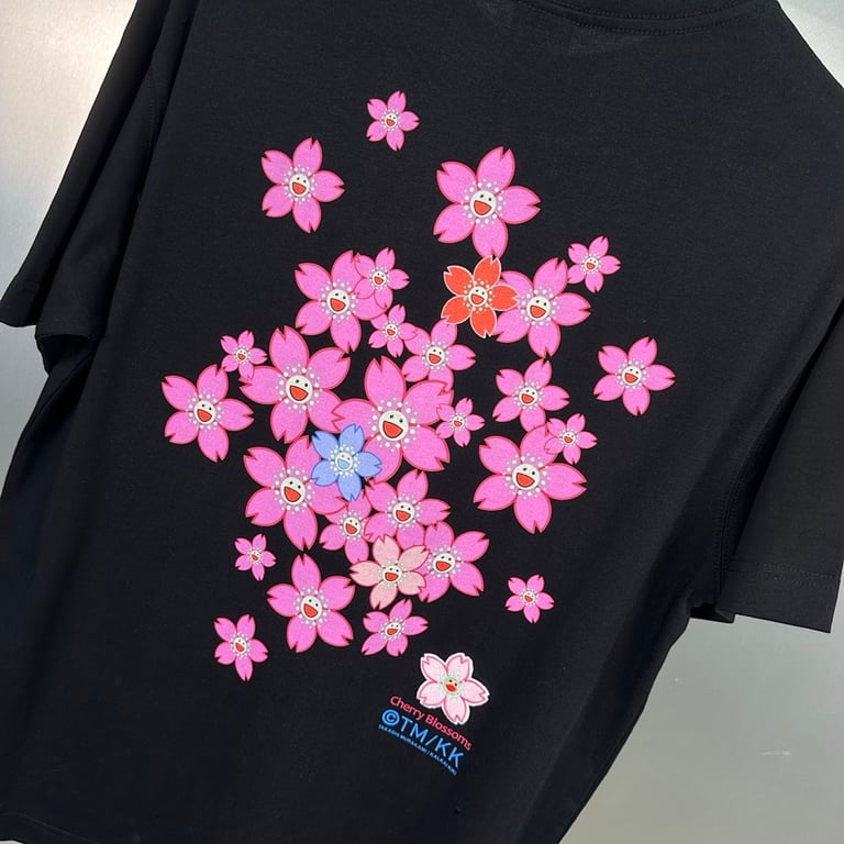 Takashi Murakami Cherry Blossoms Graphic Tee - 5