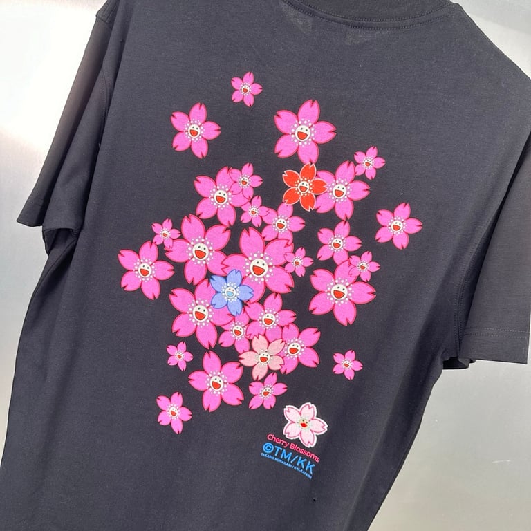 Takashi Murakami Cherry Blossoms Graphic Tee - 8
