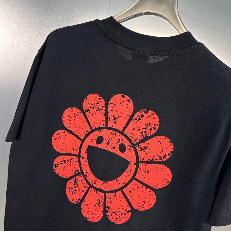 Takashi Murakami Sunflower Graphic T-Shirt - 7