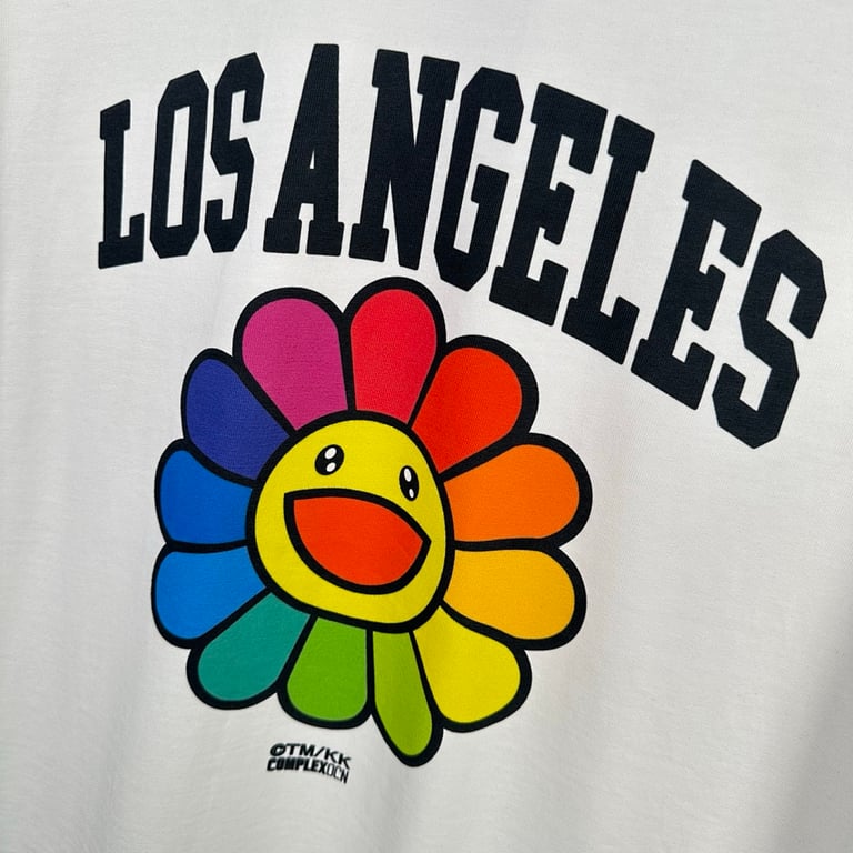 Takashi Murakami Los Angeles Flower T-Shirt - 11