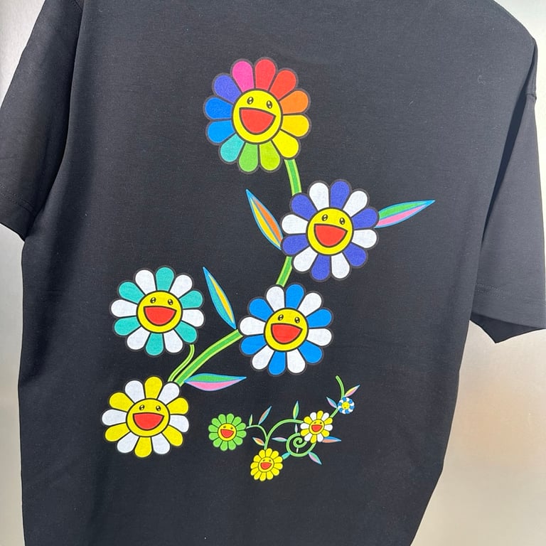 Takashi Murakami x Blackpink Sunflower T-Shirt - 5