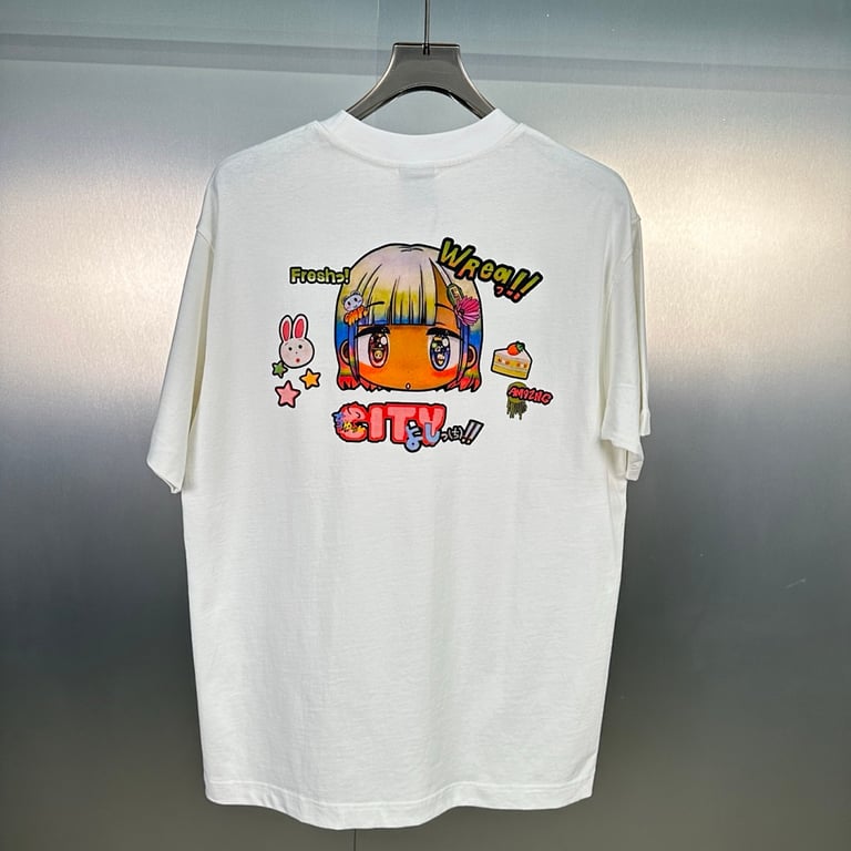 Takashi Murakami Kawaii Anime Graphic T-Shirt - 8