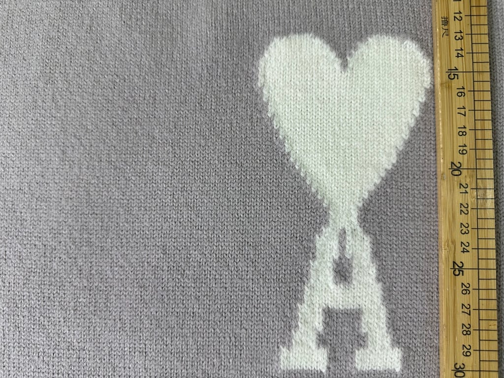 Ami Paris Ami de Coeur Merino Wool Sweater - 13