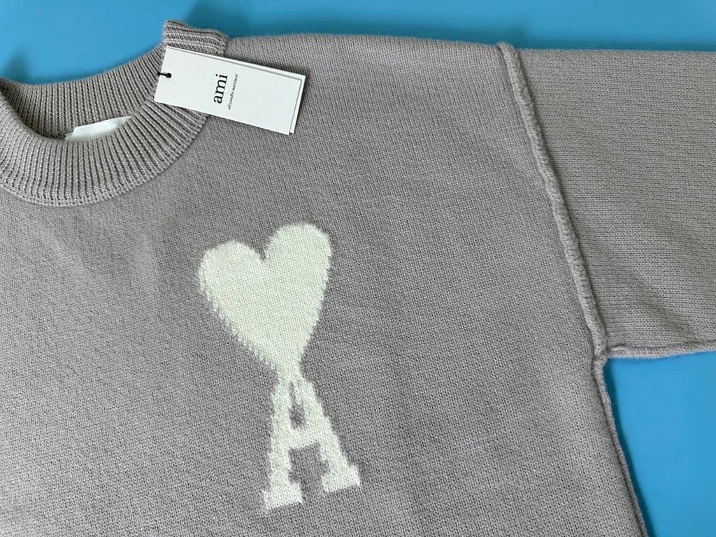Ami Paris Ami de Coeur Merino Wool Sweater - 17