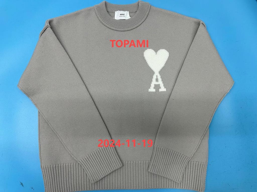 Ami Paris Ami de Coeur Merino Wool Sweater - 20