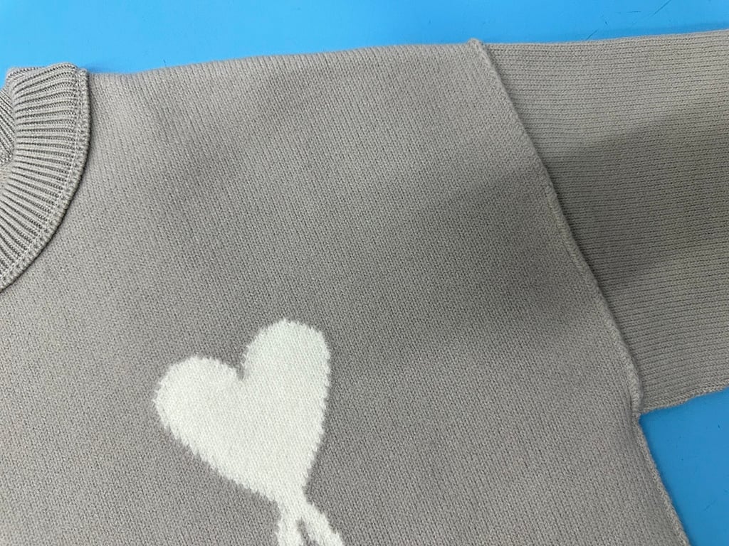 Ami Paris Ami de Coeur Merino Wool Sweater - 21