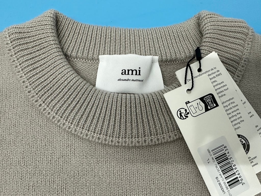 Ami Paris Ami de Coeur Merino Wool Sweater - 25