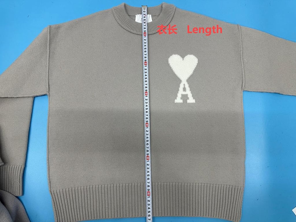 Ami Paris Ami de Coeur Merino Wool Sweater - 26