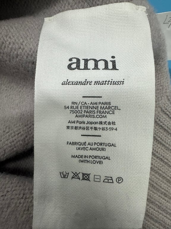 Ami Paris Ami de Coeur Merino Wool Sweater - 31