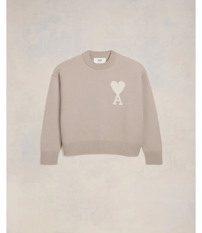 Ami Paris Ami de Coeur Merino Wool Sweater - 5