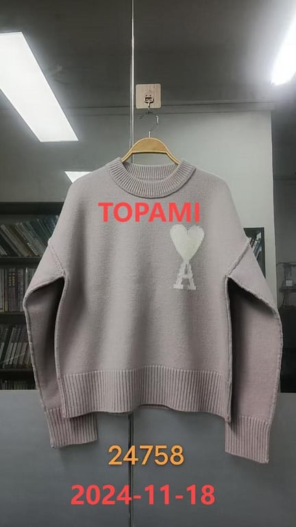 Ami Paris Ami de Coeur Merino Wool Sweater - 51